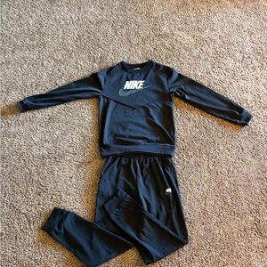 Nike Kid Black Sweat Suit